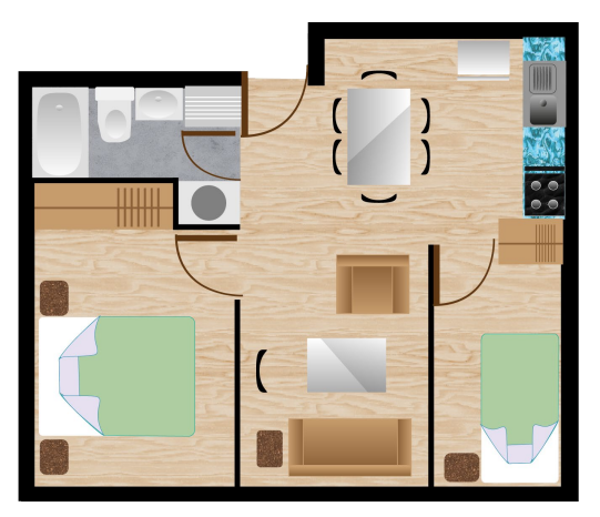 Departamento en Independencia - Miniatura 5